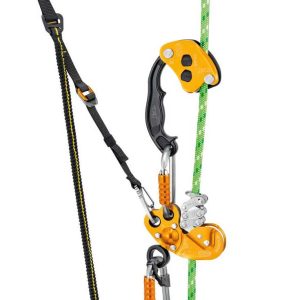 Khóa hãm phụ Petzl CHICANE Descender tương thích khóa đu dây Zigzag