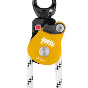 Sử dụng ròng rọc đơn xoay Petzl SPIN L1