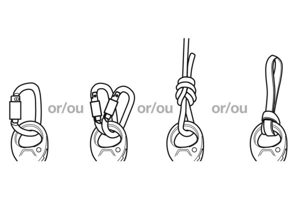 Sử dụng ròng rọc đơn xoay Petzl SPIN L1