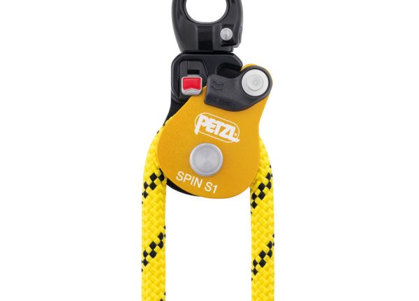 Sử dụng ròng rọc đơn xoay Petzl SPIN S1