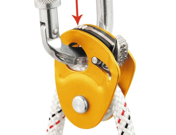 Ròng rọc Petzl MICRO TRAXION bắt hãm dây