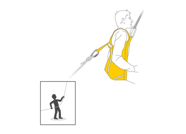 Đai cứu hộ Petzl THALES Evacuation Triangle