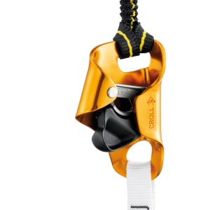 Khóa kép dây Croll L trên Vòng leo gối Petzl KNEE ASCENT LOOP