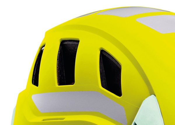 Nón bảo hiểm Petzl STRATO VENT HI-VIZ có thông hơi thoáng khí