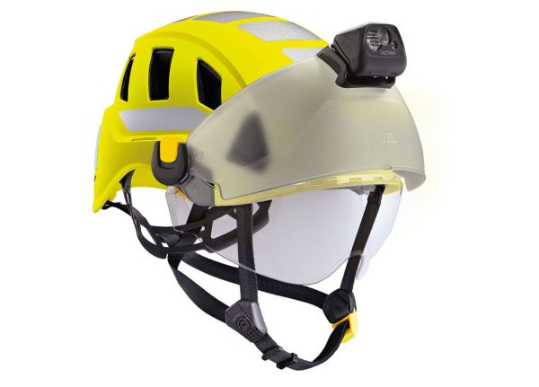 Nón bảo hiểm Petzl STRATO VENT HI-VIZ tương thích phụ kiện