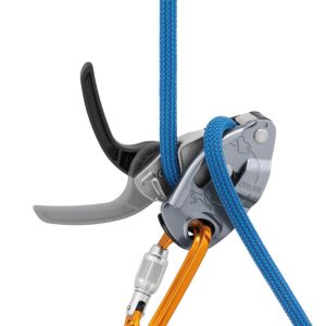 Tay cầm tiện dụng trên thiết bị hãm dây Petzl GRIGRI