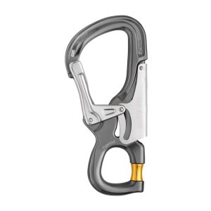 Móc an toàn Petzl EASHOOK OPEN Gray-Yellow