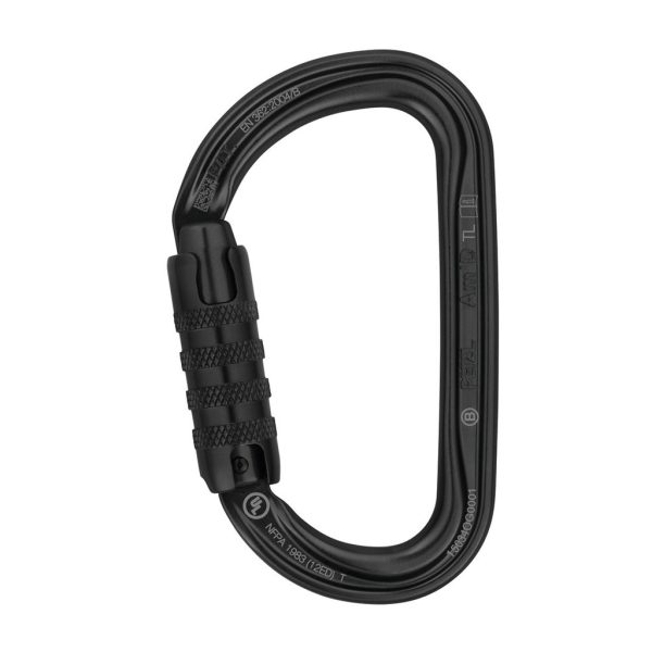 Móc khóa Petzl Am’D Carabiner Triact-Lock Black