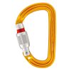 Móc khóa Petzl Sm’D Carabiner Screw-Lock Red band