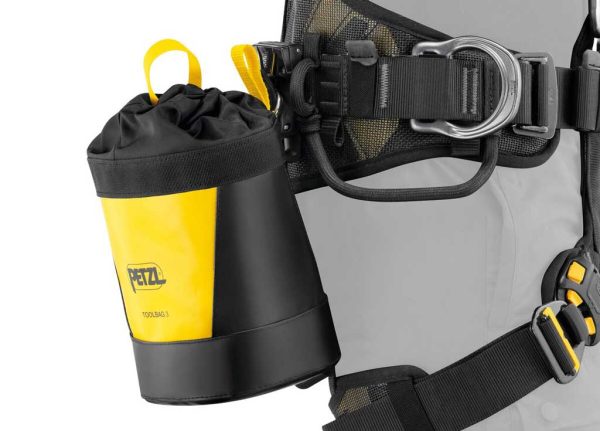 Móc cài đai Petzl INTERFAST dễ dàng móc túi đựng dụng cụ TOOLBAG