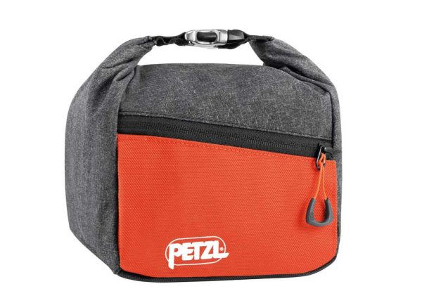 Túi đựng phấn Petzl SAKAB Bouldering chalk bag có nắp cuộn tiện lợi