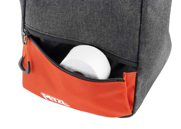 Túi đựng phấn Petzl SAKAB Bouldering chalk bag có ngăn phụ để điện thoại, chìa khóa, gel