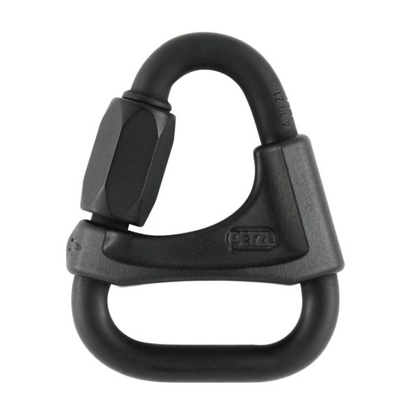 Móc nối tam giác Petzl DELTA 8mm Black có chặn định vị