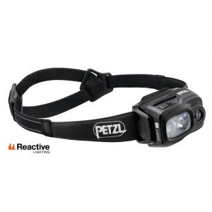 Đèn chạy bộ Petzl SWIFT RL 1100 lumens rechargeable multi-sport headlamp Black